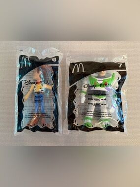 Sealed 2005 Toy Story Woody & Buzz Happy Meal Toys